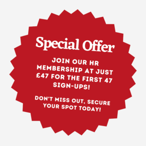 special offer £47 for hr membership graphic